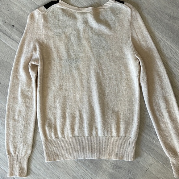 Jcrew oversized ribbon bow printed knit top - Picture 9 of 10